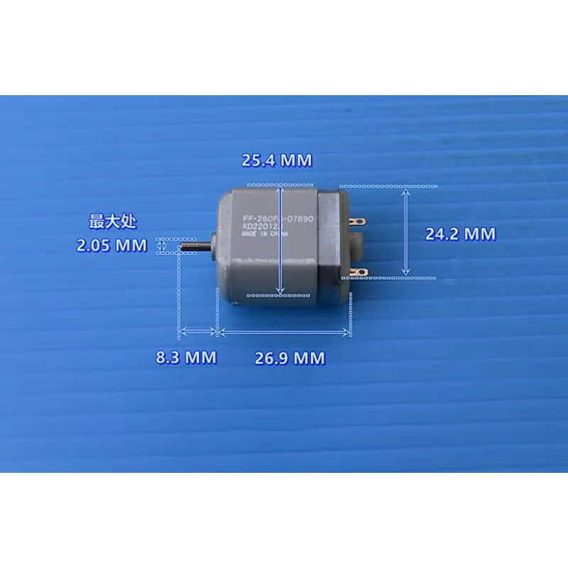 MABUCHI FF-260PA-07890 Precious Metal Brush Motor DC 24V 4800RPM Micro Mute 24mm Electric Motor for Toy Car Boat Models