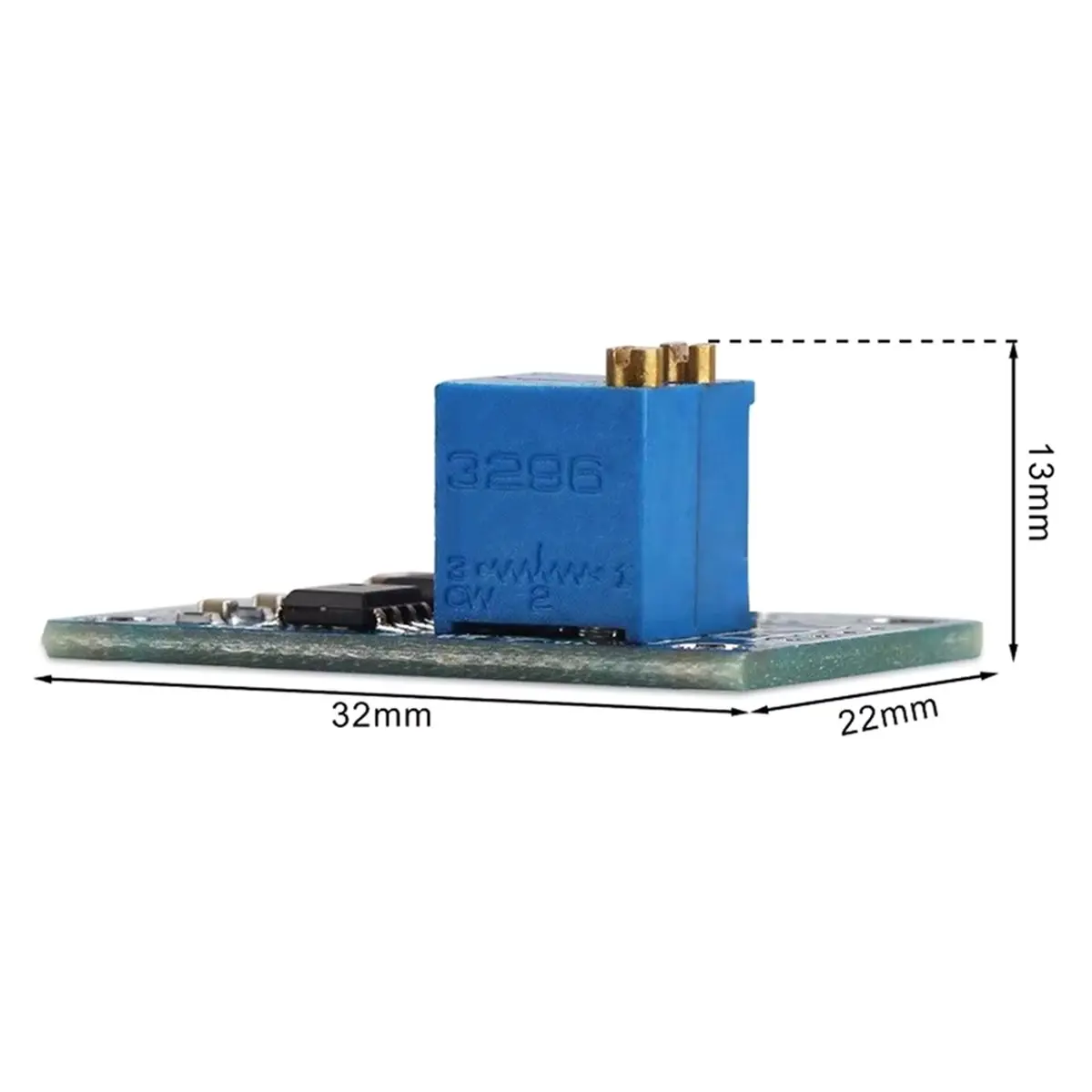 (A99Z] 5pcs AD620 Microvolt MV Voltage Amplifier Signal Instrumentation Module Board 3-12VDC for Sensor Signal Conditioning