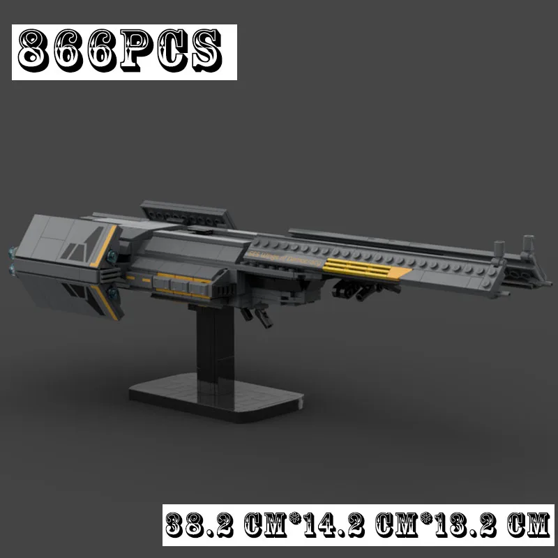 

NEW MOC-252082 Famous Star Movie MOC Helldivers 2 Super Destroyer Building Blocks Model DIY Creative Ideas Children present