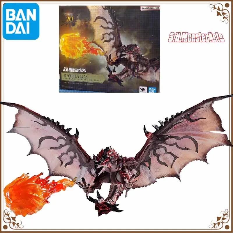 

Bandai Original SHM Anime Figure RATHALOS 20th Anniversary Edition ction Figure Toys For Boys /Girls /Kids /Christmas Gift