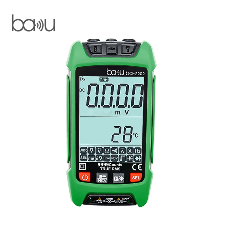 Hot selling BAKU ba-2202 Big screen Digital 0.001 Accuracy electronic Multimeter