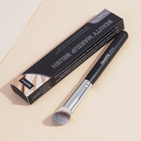 MAANGE Angled Concealer Makeup Brush Under Eye Makeup Small Foundation Precision Face Blending Brush Soft Bristles Makeup Tools
