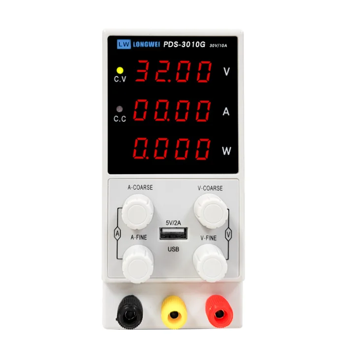 

30 В 5 А 10 А источник питания постоянного тока регулируемый цифровой дисплей лабораторные источники питания регулятор напряжения PDS-305G PDS-3010G