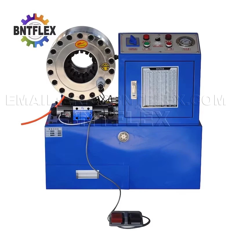 Customized Barnett 68 Hydraulic Crimping Machine for Factory Production of Rubber Products