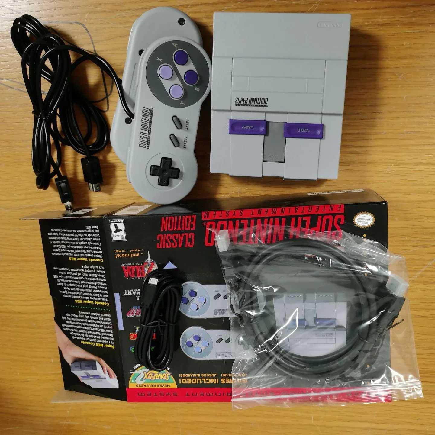 SuperNES Nintend 21 Games SNES Game Console 16-bit SNES MINI Game Console U.S. Version 30 Games Support Tf  Card