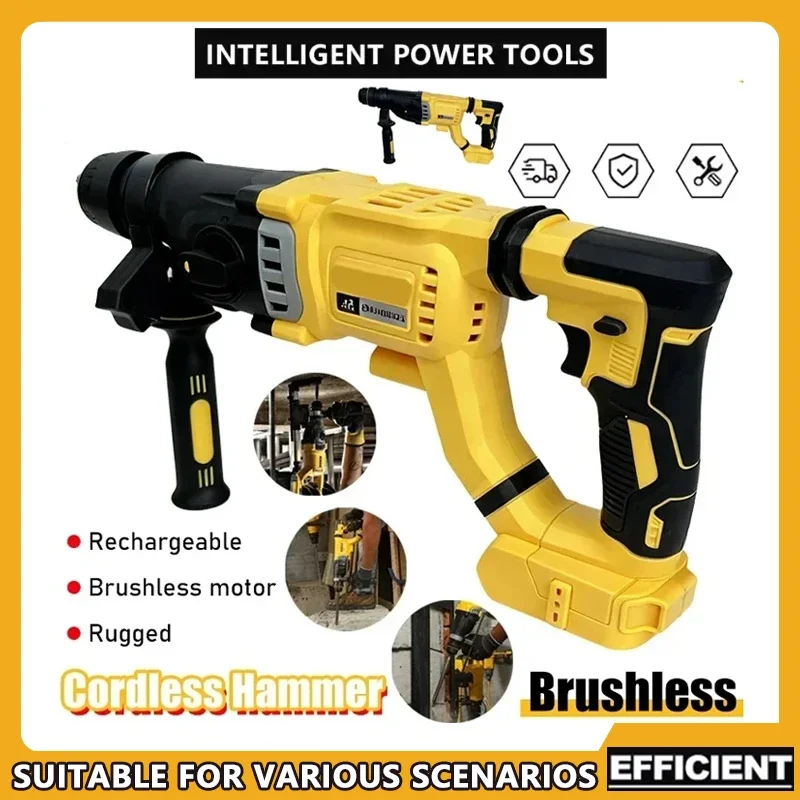 صالح ديوالت DCH263 20 فولت مطرقة لاسلكية بدون فرش SDS PLUS D-مقبض مطرقة كهربائية دوارة جدار ثقب الحفر الخرساني أدوات كهربائية #1