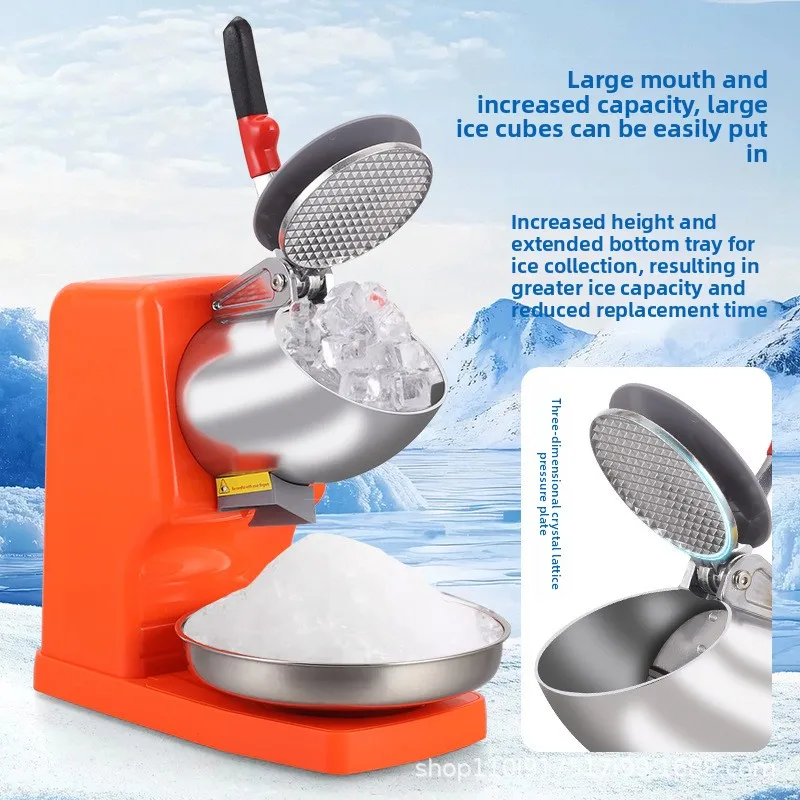 

Ice crusher Commercial shaved ice Milk tea shop Ice crusher Household small