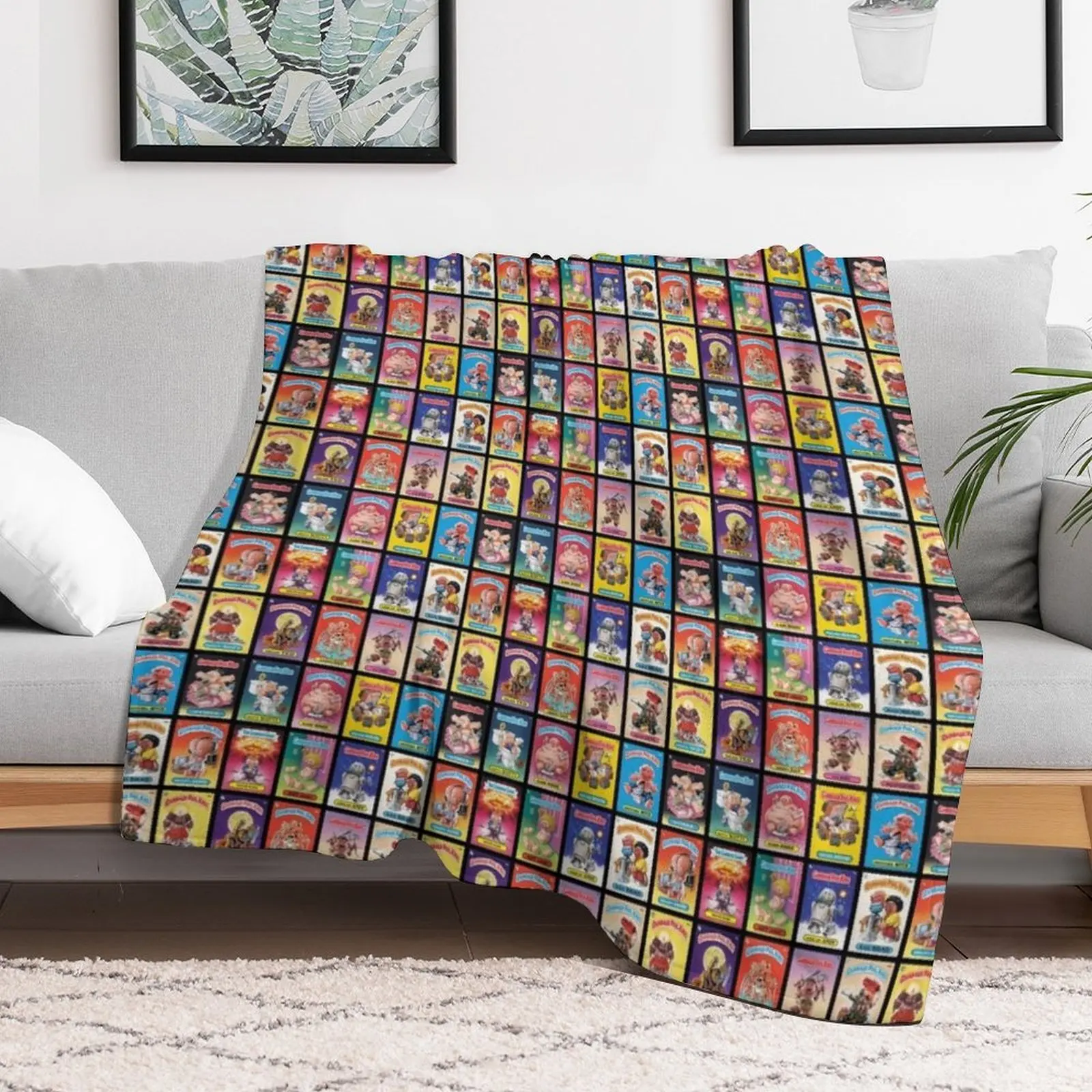 Garbage Pail Kids - Series 1 Throw Blanket