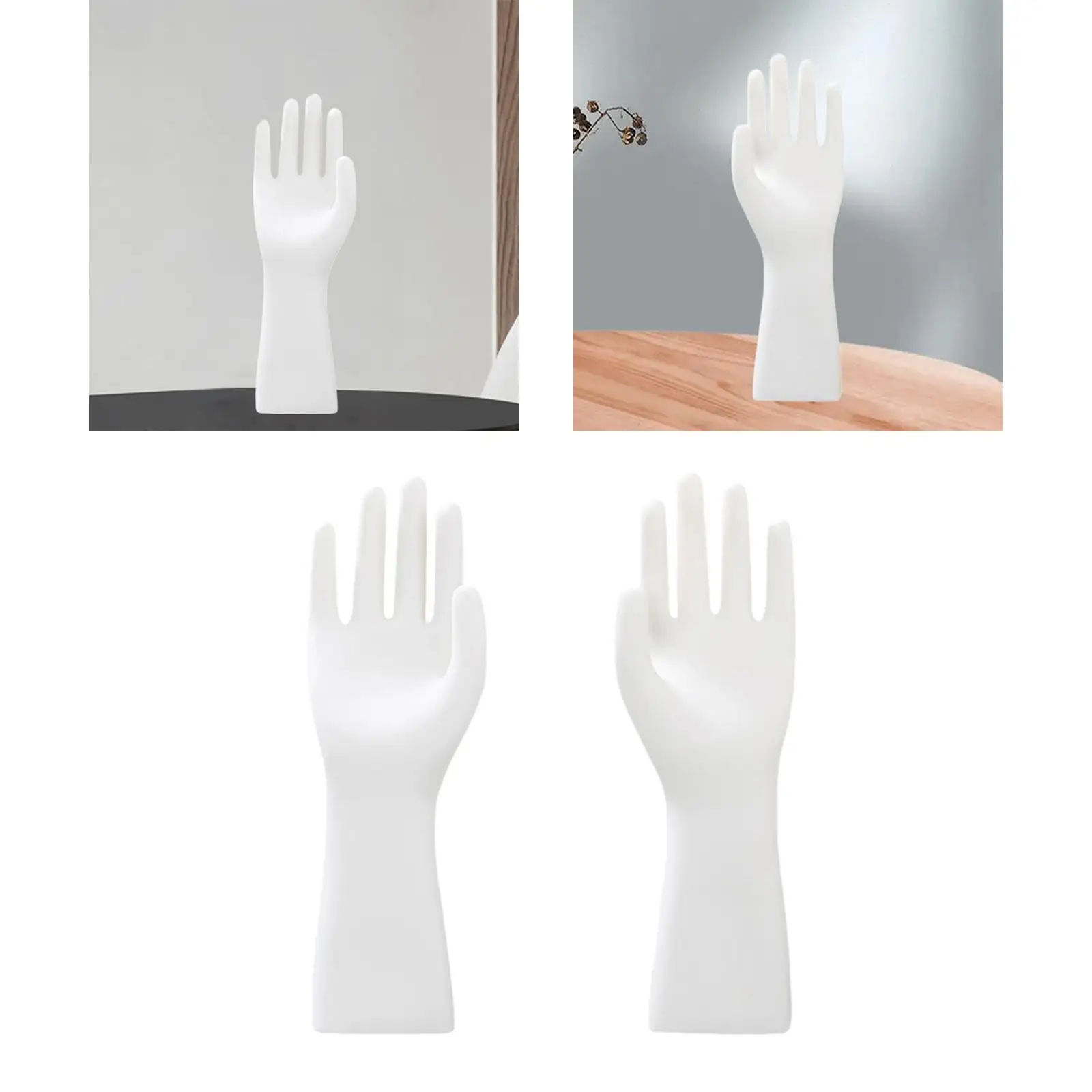 

Male Hand Mannequin Model Rings Organizer for Tabletop Photo Props Dorm Room