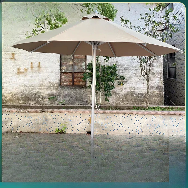 Outdoor umbrella, parasol, café, milk tea shop, courtyard, umbrella, garden, beach, open-air luxury advertising, sun pillar umbr