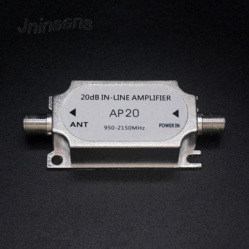 

Satellite Inline Amplifier With Up To 20dB Signal Booster strengthen for Dish Network Antenna all satellite applications