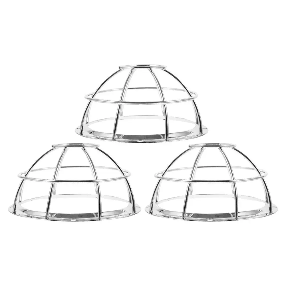 3Pcs Smoke Covers Metal Cover Plate for Cooking Fire Sprinkler Guard Fire Safety Replacement
