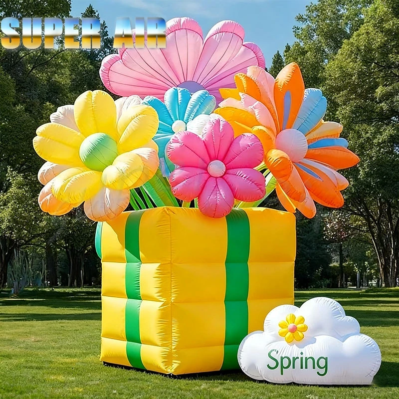 

Custom Giant Inflatable Flowers, Hanging Inflatable Balloon Decor for Advertising Stage & Event Decoration