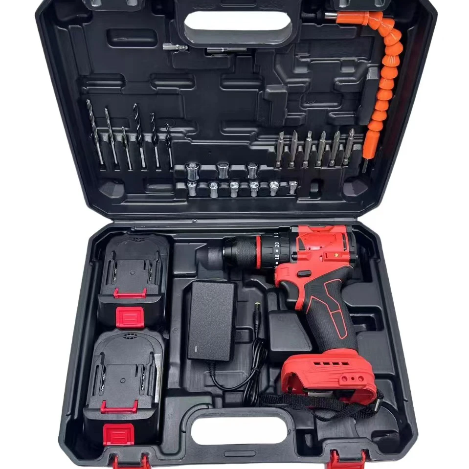 Multifunctional Stainless Steel Tool Box Set Hard Case OEM Customizable Electric Tool Kit For Home Auto Repair 3-Year Warranty
