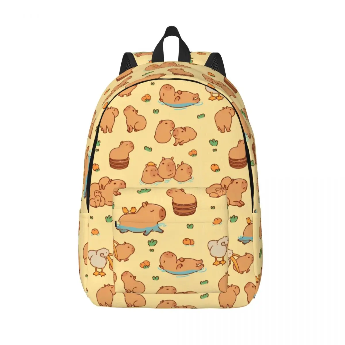 

Capybara Cute Anime Fashion Backpack Sports Student Work Cartoon Daypack for Men Women Laptop Shoulder Bag