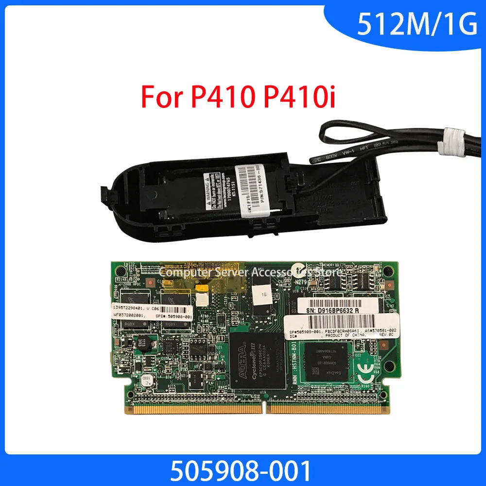 

587324-001 505908-001 534562-B21 Smart Array P410 P410i 512M 1 ГБ FBWC аккумулятор конденсатора памяти для карты контроллера интеллектуального массива