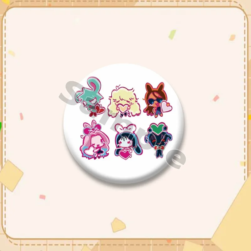 Hyuna Ivan Sua Mizi Luka Till Cartoon-Brosche Anime-Rollenspiel-Abzeichen Anstecknadeln für Rucksack Kleidung Accessoires Schmuck Geschenke – Detail 10