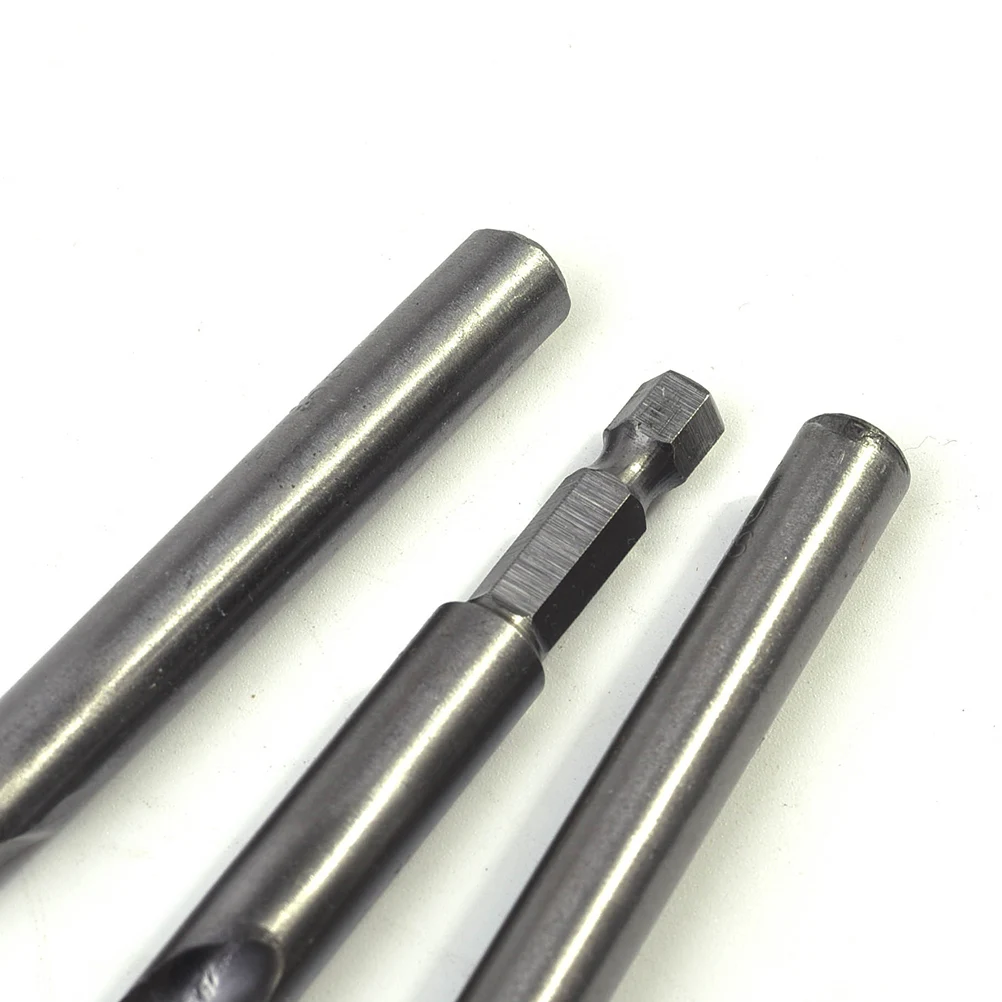 

Countersink Drill Bit Set Woodworking Hole Countersunk Head Drill Wood Hole Reamers Silver (9.5mm Round)