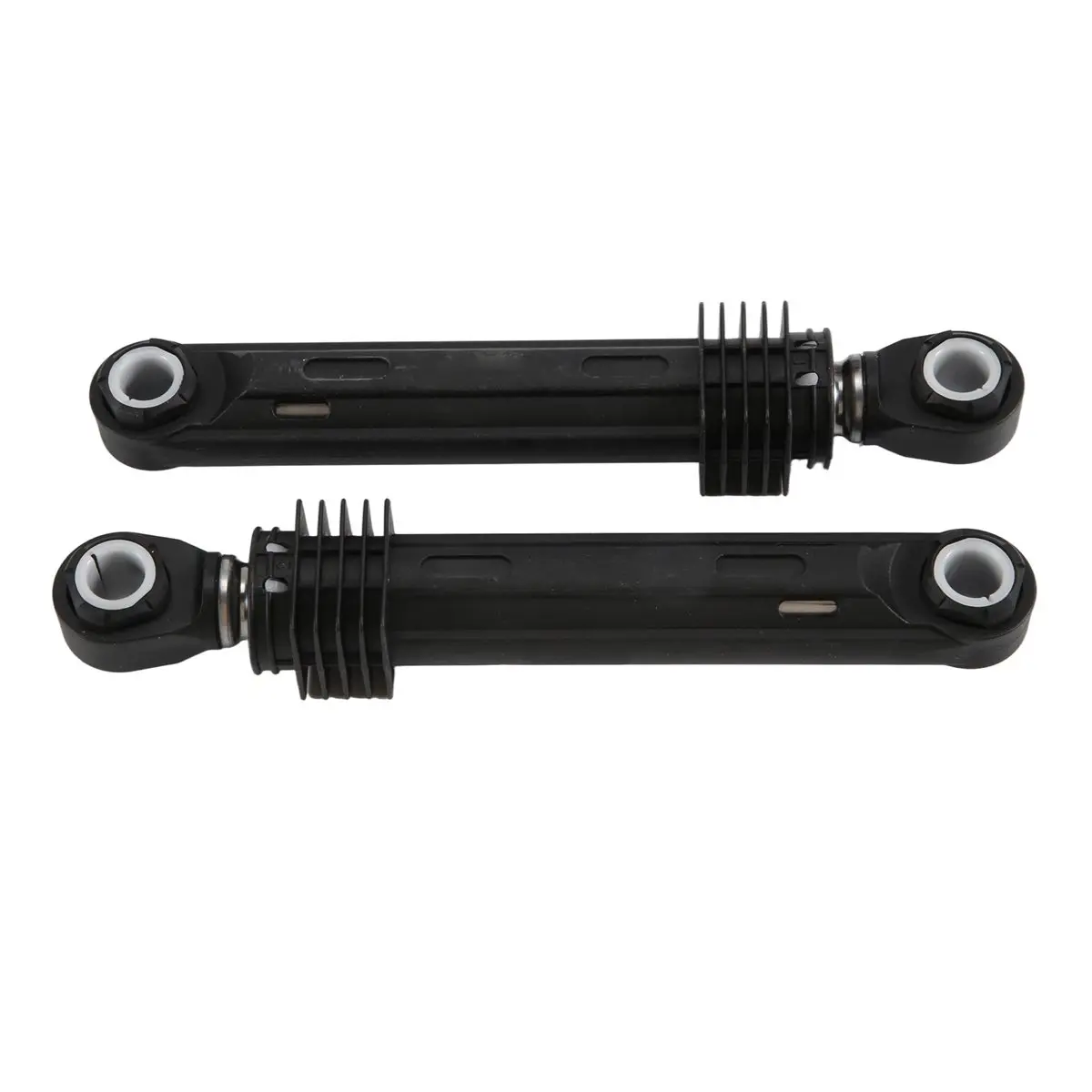 A74U 2 Pcs 100N For Washing Machine Washer Front Load Part Black Plastic Shell Home Appliances Accessories