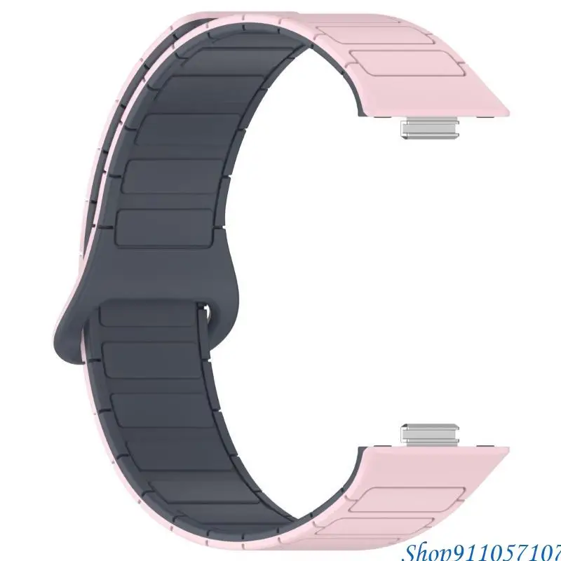 203b Banda silicone essencial com trava magnética para uso diário para assistir Fit 3