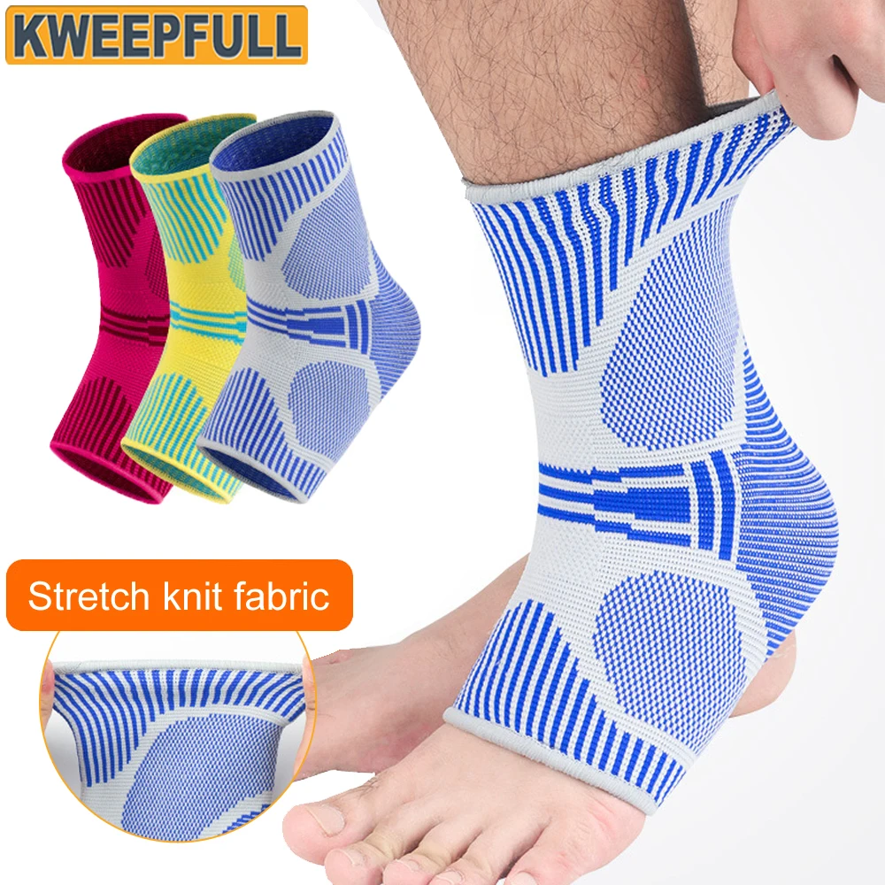 

1Pcs Ankle Support/Ankle Brace for Pain Relief, Breathable Elastic Ankle Wrap for Preventing Sprains for Basketball Football