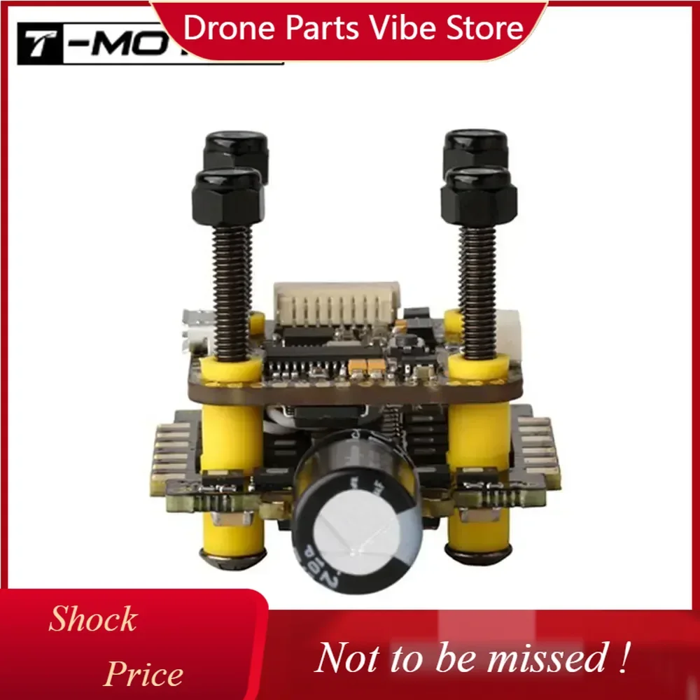 

DP T-Motor MINI F7 Stack FC+ESC - BMI270 OSD 3-6S BLHeli32 4in1 DShot600 W/F45A for RC FPV Drones