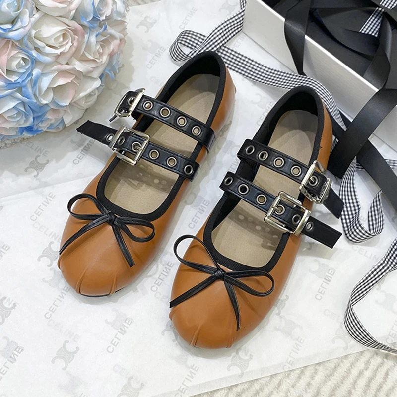 Sweet Fashion Causal Shoes Women Sandals Flats Platform Shoes Designer Ballet Dance Shoes Slides Slippers Dress Mujer Zapatillas