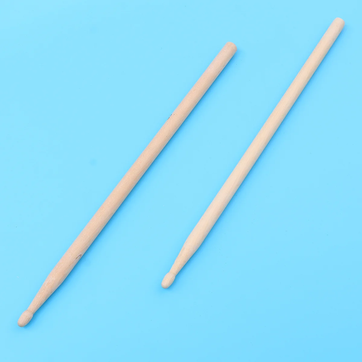 

Pair Wooden Drumsticks Heavy Dense Wood Shock Resistant Drum Sticks for Drummers Wooden Drumsticks