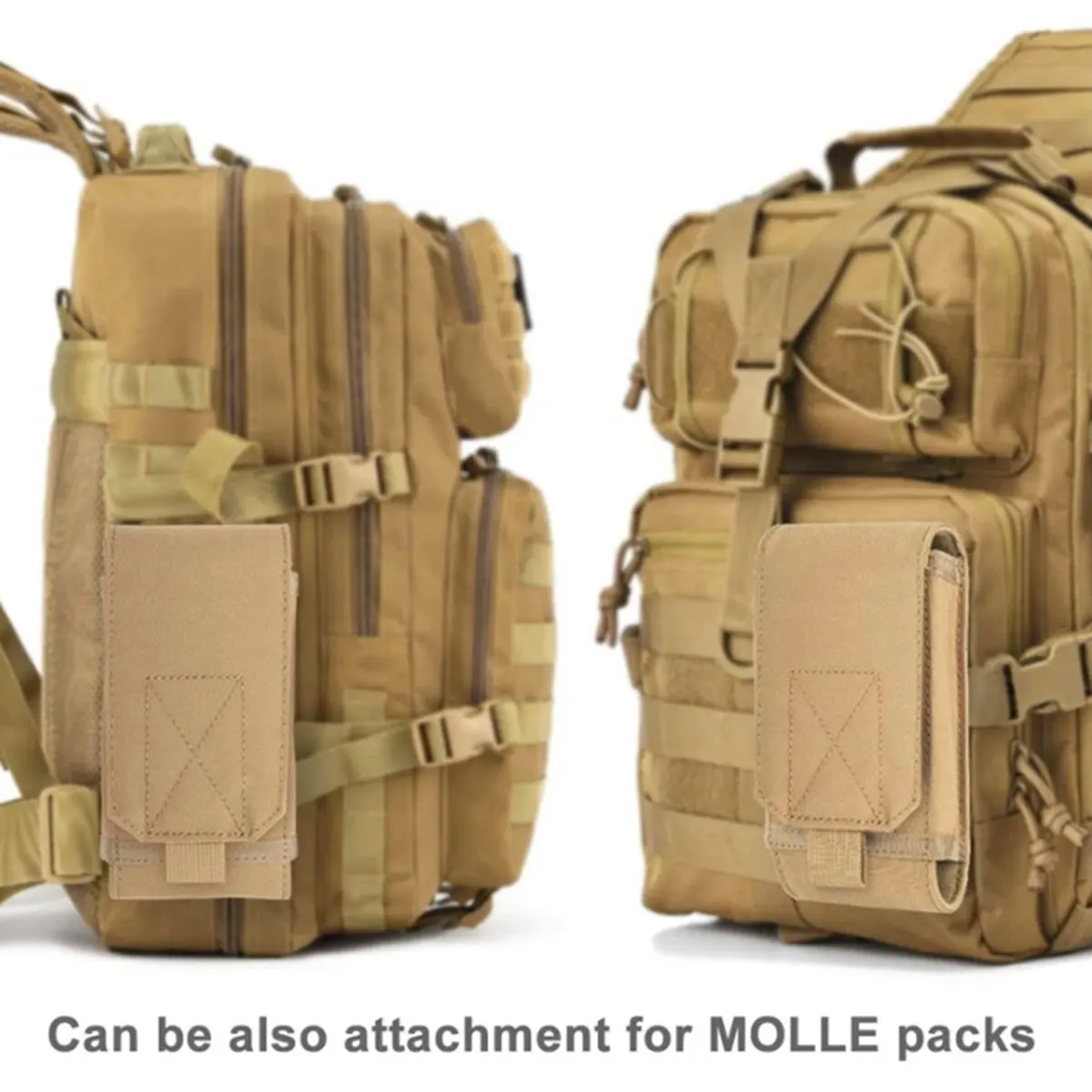Molle Laser Pouch Tactical Cell Phone Belt EDC Pouch Holder Waist Accessories Bag Outdoor Camping Mobile Phone Pack Bag