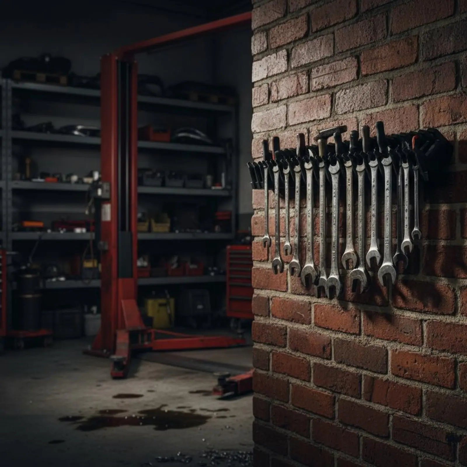 

Wrench Storage Rail Includes Size Labels Connecting Wrench Storage Rack Connecting Tool Holder Sturdy Duty for Tool Chest