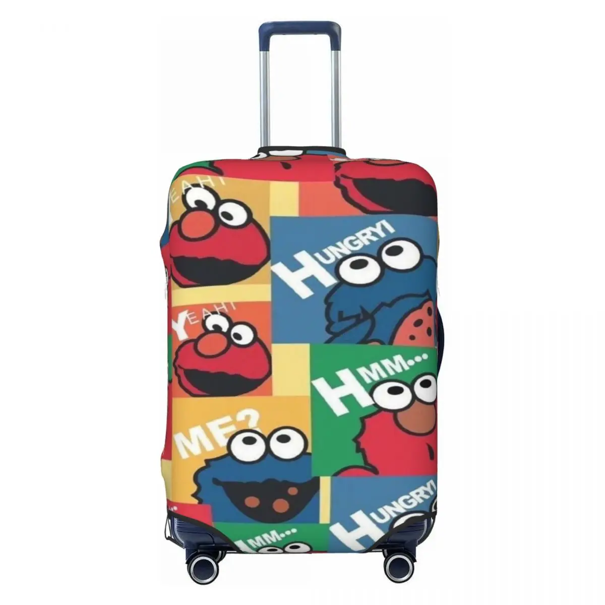 

Чехол для чемодана с изображением Кукки-Монстера, милый защитный чехол для чемодана, подходит для чемоданов 18-32 дюймов