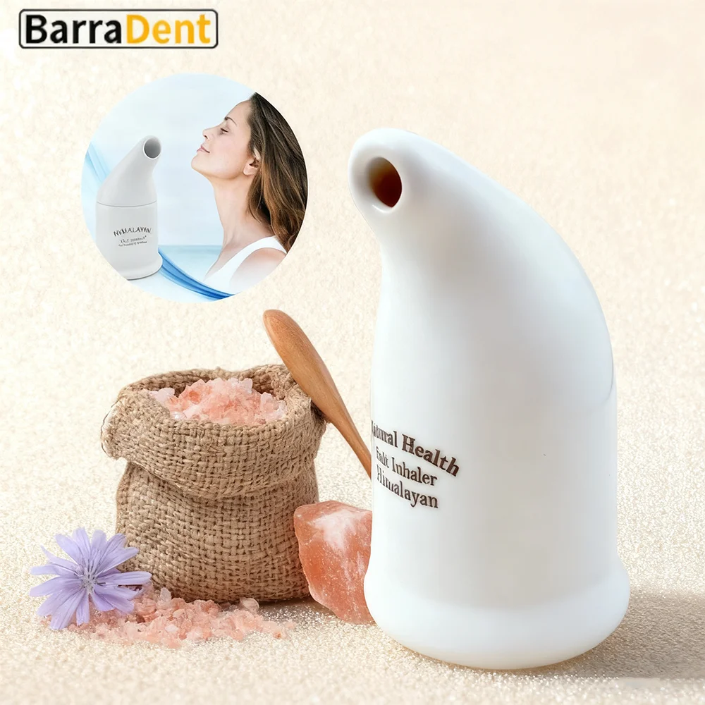 

Натуральный гималайский соляной ингалятор, керамическая розовая керамическая соляная трубка для облегчения дыхательного здоровья, астмы, кашель, терапия холода и стресса