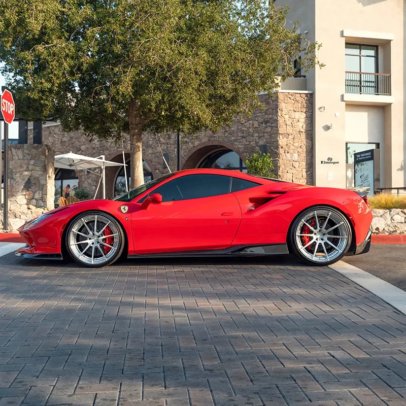 Custom Fully Refined Throwing Fine Polishing 18-26 Inch Racing Car Wheels Deep Dish Forged 5*130 Rims With Polished Lip