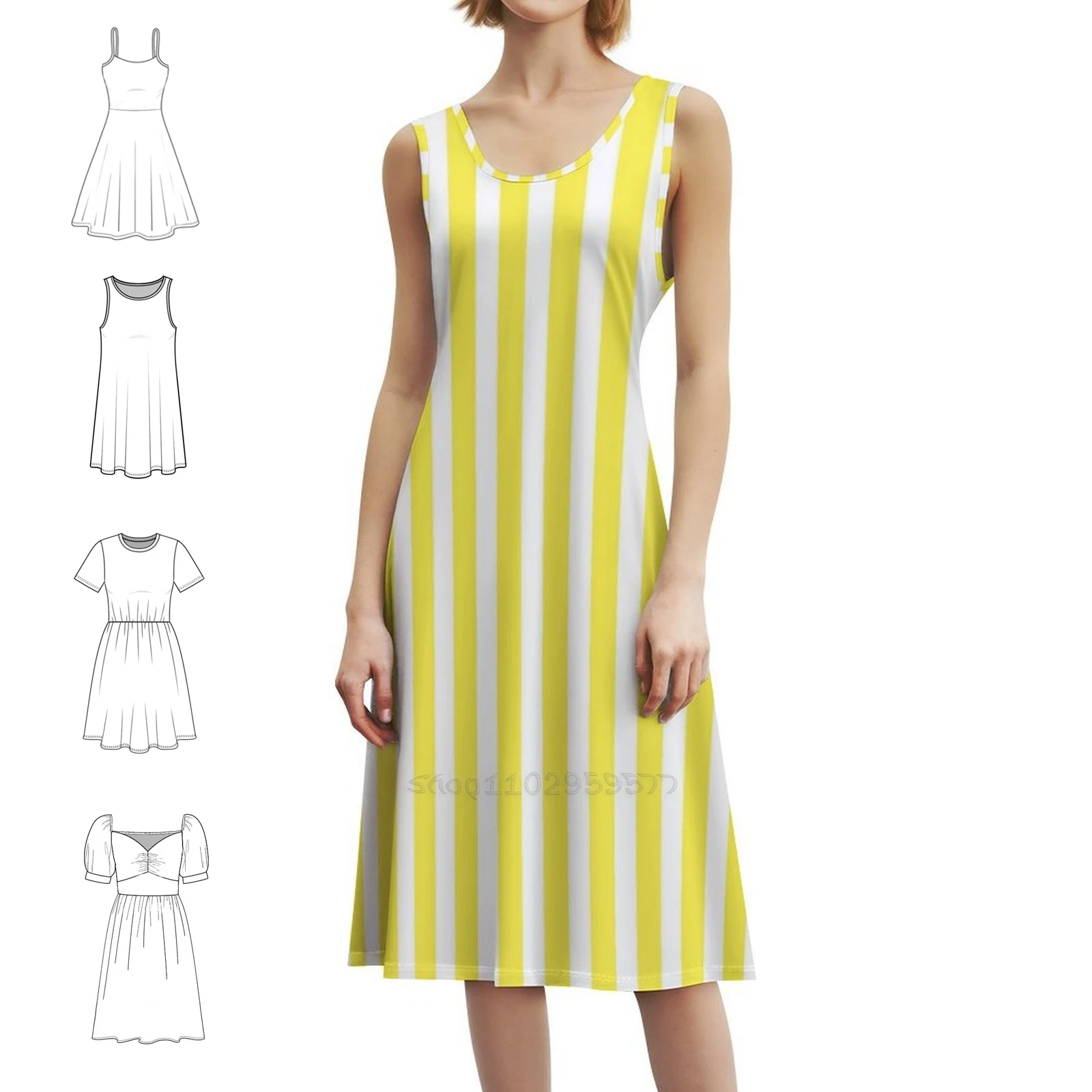 الليمون الأصفر كابانا المشارب المرأة الشارع الشهير فستان الحفلات العصرية طباعة نادي الملابس للإناث الليمون الأصفر الشمس قبلة أيقونية