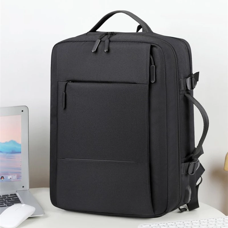 Business Casual Laptop Backpack，Simple Style Student Backpack，Men's Laptop Bag，Business Travel Backpack Luggage Bag