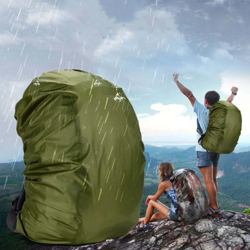 

New Hot Rain Cover For Backpack 20L 35L 40L 50L 60L Waterproof Bag Camo Tactical Outdoor Camping Hiking Climbing Dust Raincover