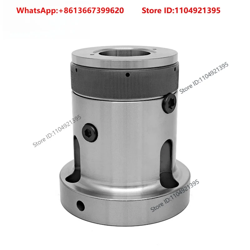 CNC lathe front push type shaft head 163E173E high-precision front top type cylinder jacket chuck socket
