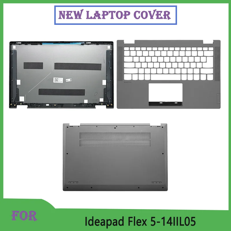 

NEW For Ideapad Flex 5-14IIL05 5-14ARE05 5-14ITL05 5-14ALC0 Laptop Shell LCD Top cover/Back Cover/Front Bezel/Hinges/Bottom Case