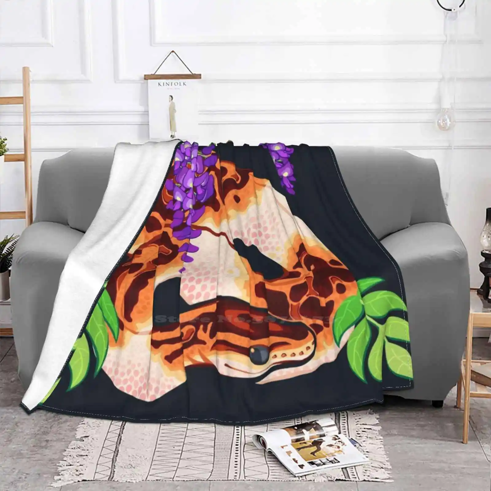 Wisteria Ball Python Soft Warm Light Thin Blanket Ball Python Snakes Reptiles Wisteria Nature