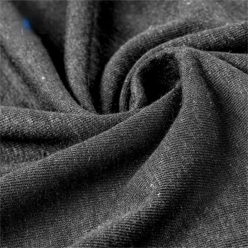 100% linen Knitted Linen Cotton Fabric Plain T-shirt cotton and linen clothing fabric for women apparel sewing by meter