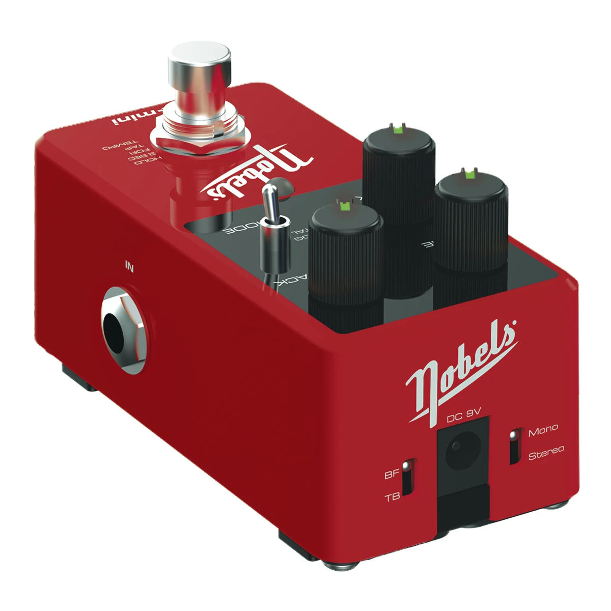 دواسة نوبلز CHO-mini الطبيعية التناظرية الصغيرة ذات تأثير سق مع حاوية معدنية مطورة جديدة وتوهج في مقابض المؤشر الداكن