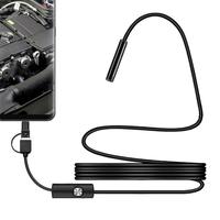 Endoscope Camera With Light Camera Snake IP67 Waterproof USB Borescope Inspection Tool For Car maintenance inspection Plumbing