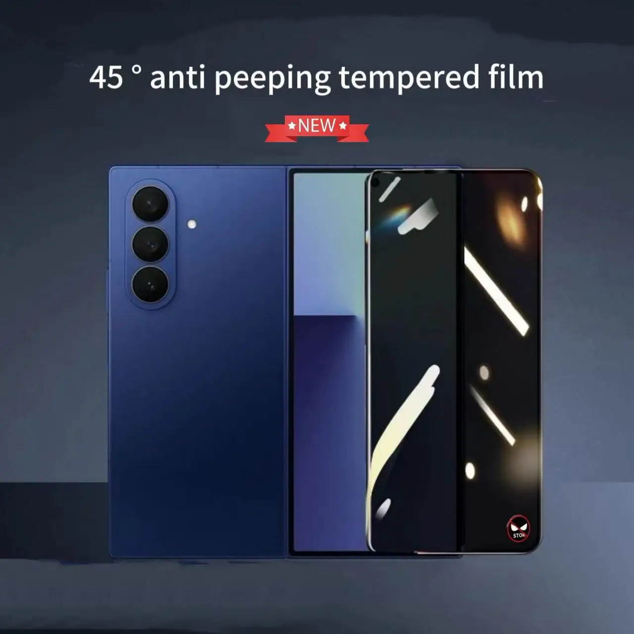 

High Definition Privacy Tempered Film Suitable For Samsung Galaxy Z Fold 7 High-definition External Screen Phone Protective Film