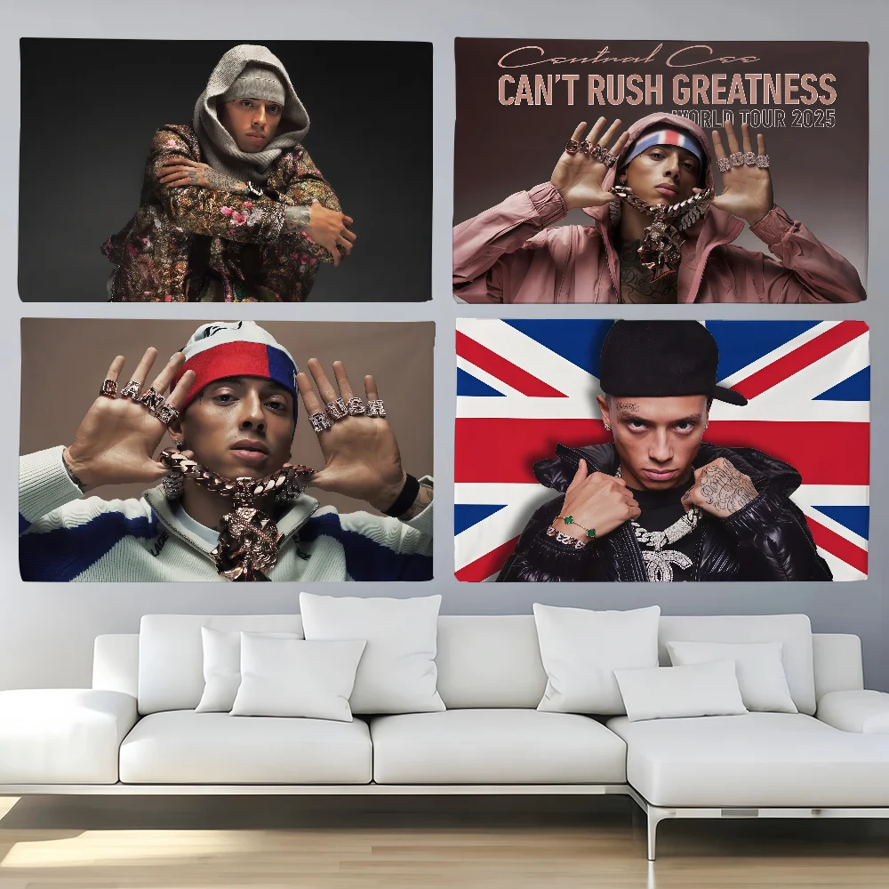 Singer C-Central Cee  flag For Bedroom Living Bar Garden Outdoor Active  Decoration Background And Concert