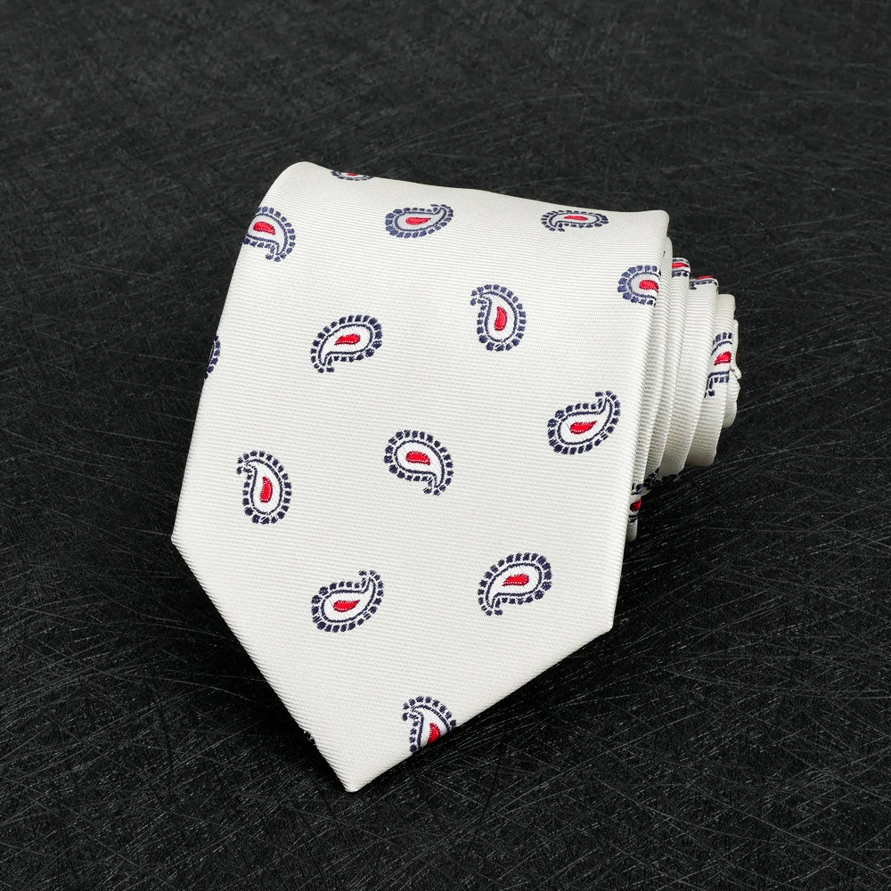 2025 neue Ankunft Braun Krawatte Männer Business Formal Gestreiften Retro Krawatten 8 cm Weiß Grün Polka Dot Krawatte Smoking hochzeit Krawatte – Detail 13