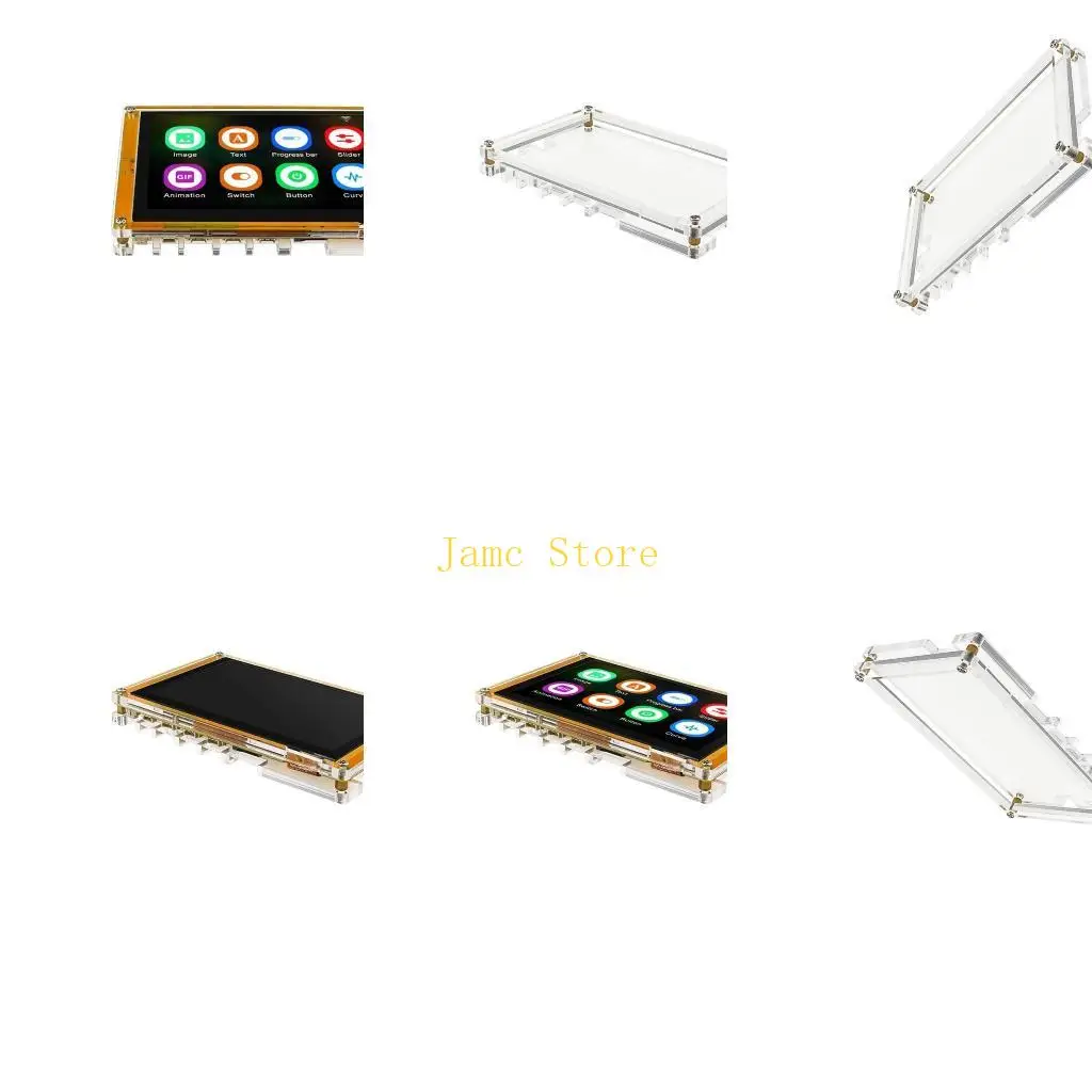 LX0B 5'' Acrylic Housing for ESP32 Development Board Protector Case Cover