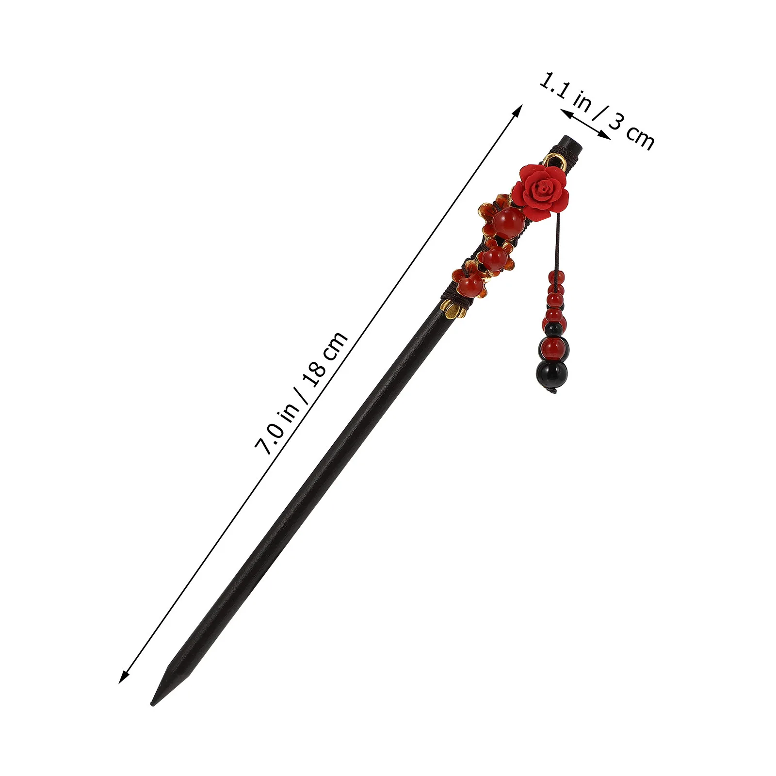 

2pcs Retro Hair Fork Wooden Hair Stick Ancient Style Women Hairpin Vintage Chinese Costume Decor Elegant Gift For Her