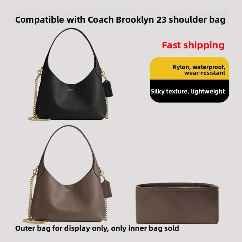 

Сумка-органайзер Brooklyn 23 из нейлонового сатина для ношения подмышкой, простая, стильная, для домашнего хранения, аксессуары для хранения