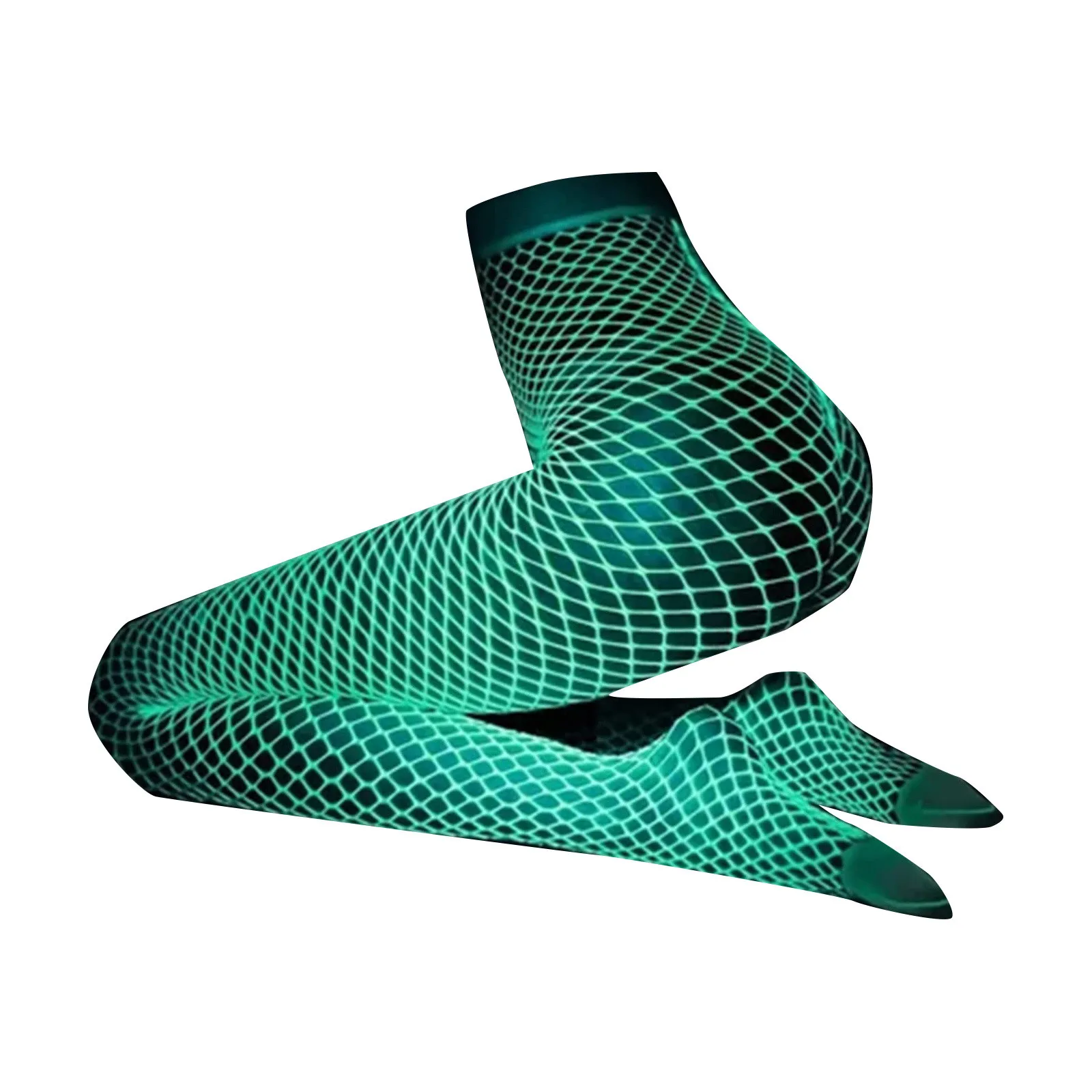 سيدة جديدة مثير مضيئة تخزين الإناث حفلة جميلة جوارب مرنة النساء عالية الخصر أنيقة متوهجة ارتداء الديكور #4