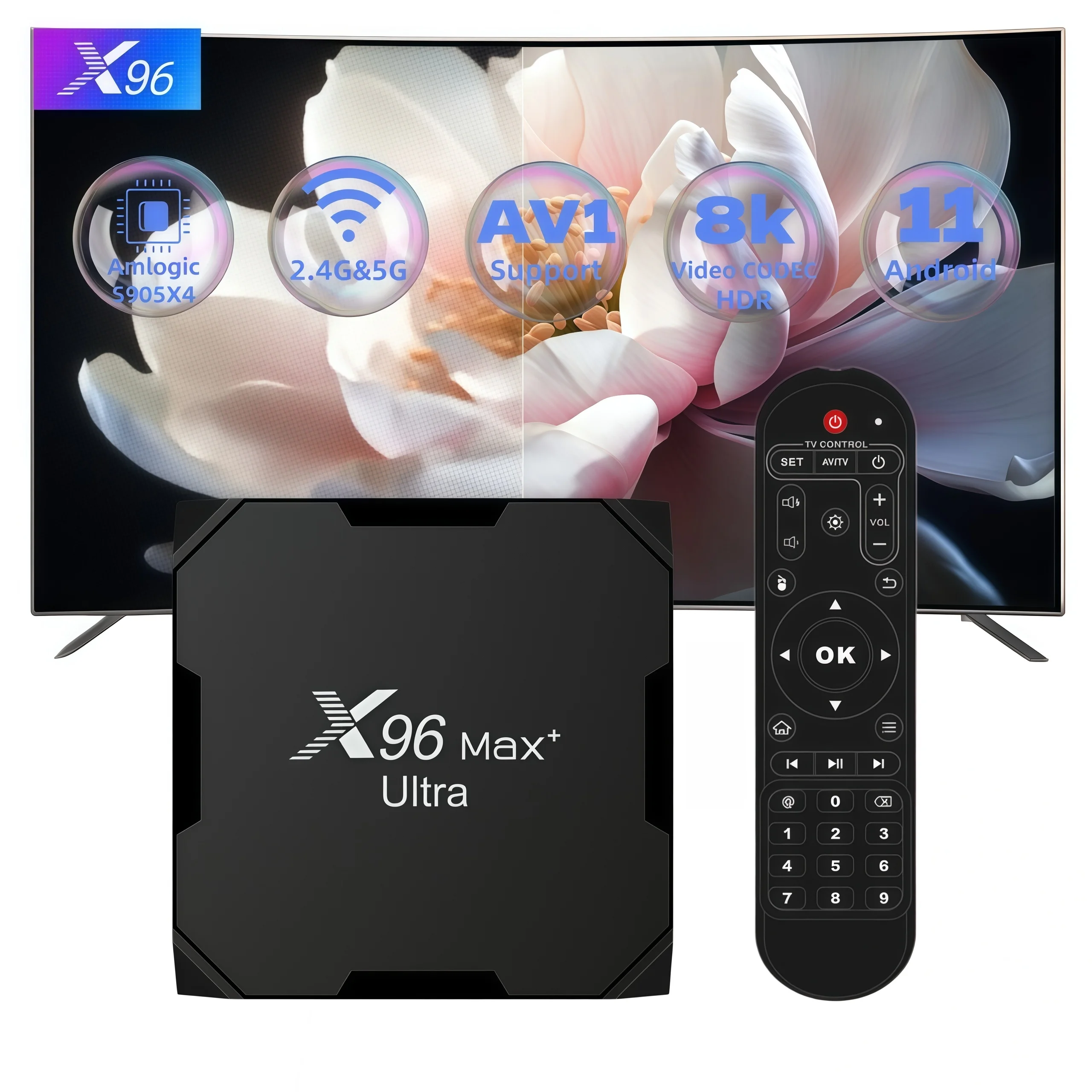 TV Box X96 Max+Ultra 4GB/64GB Android